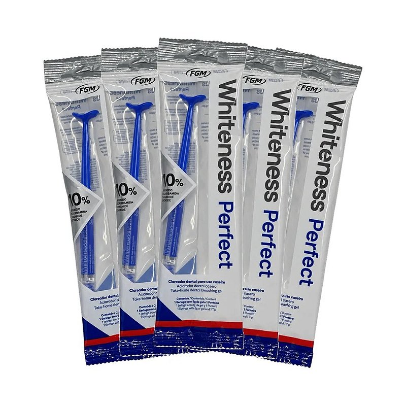 Clareador Whiteness Perfect 10% - FGM - 5 Unidades
