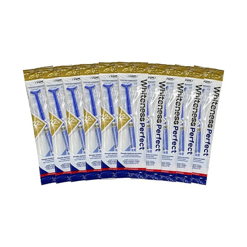 Clareador Whiteness Perfect 22% - FGM - 10 Unidades