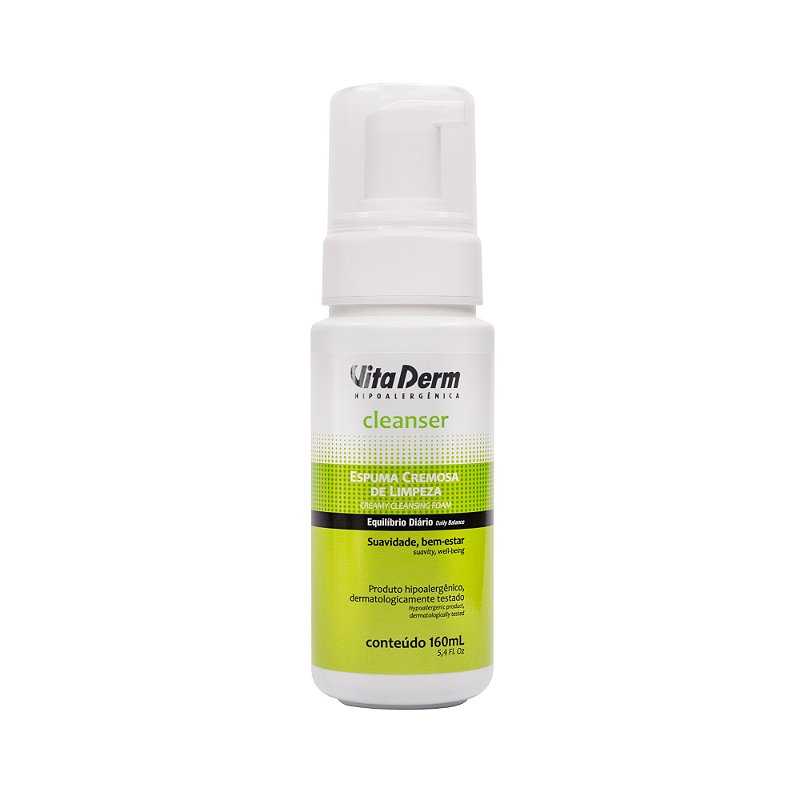 Espuma Cremosa De Limpeza Cleanser 160 Ml