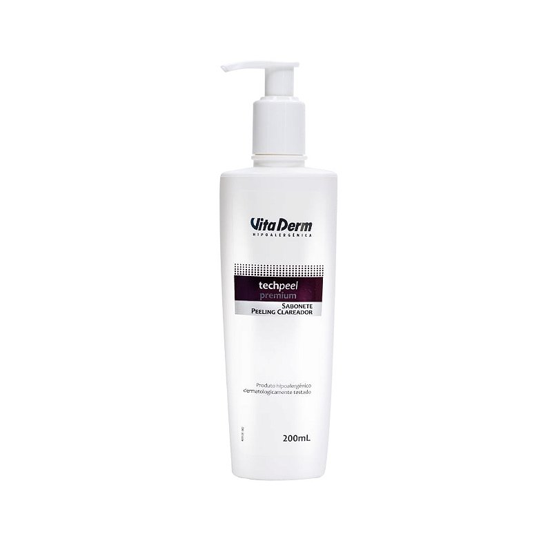 Sabonete Peeling Clareador Tech Peel Premium 200ml