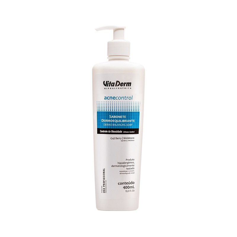 Sabonete Dermoequilibrante Acnecontrol 400 Ml