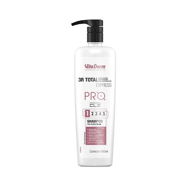 Shampoo Sos Capilar 3rtotal Express Pro 600