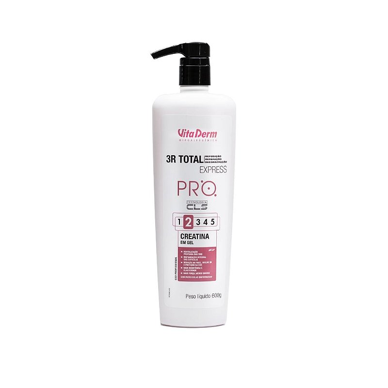 Sos Capilar 3r Total Creatina Em Gel Pro 600ml