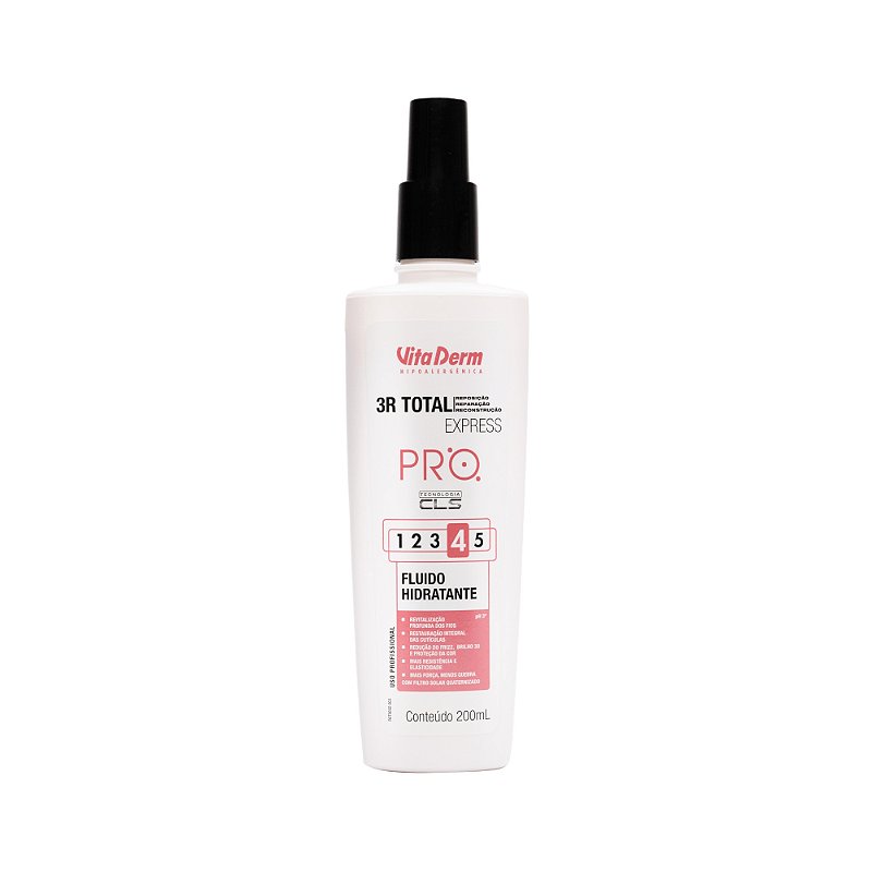 Sos Capilar 3r Total Fluido Hidratante Pro 200ml