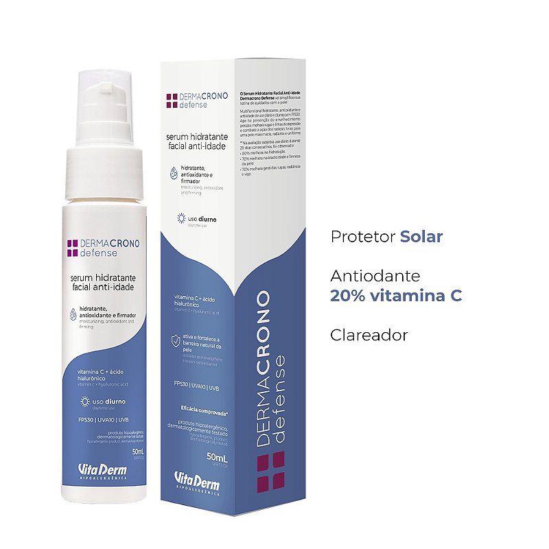 Serun Hidra Facil Anti Idade Dermacrono 50ml