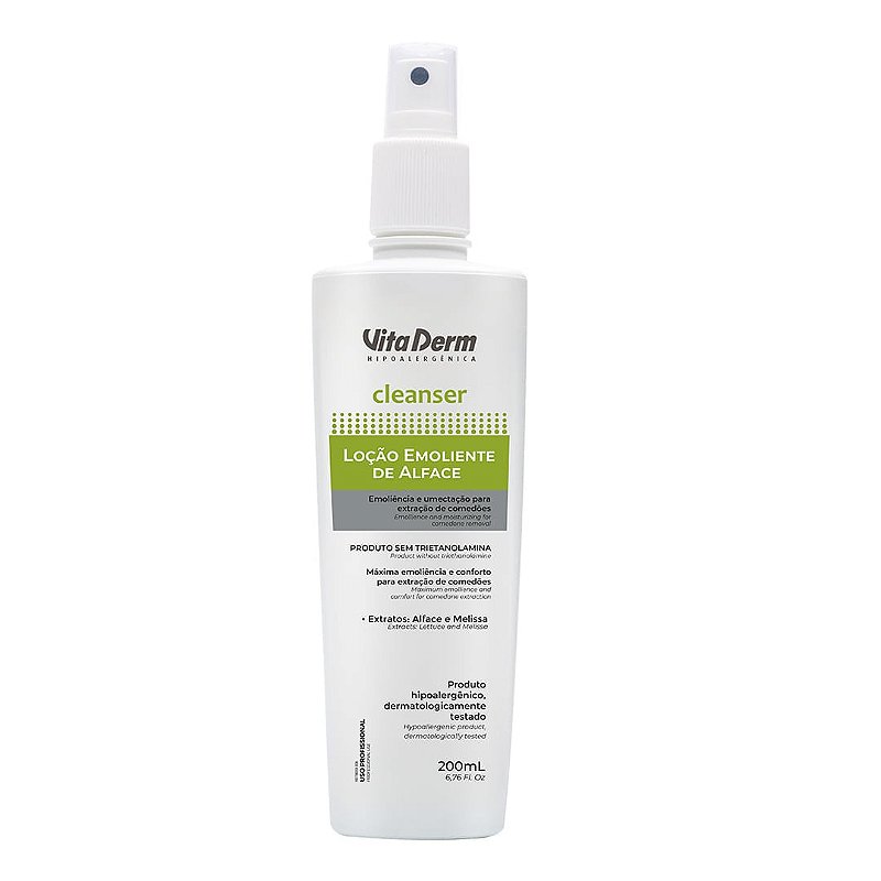 Locao Emoliente De Alface Cleanser 200ml