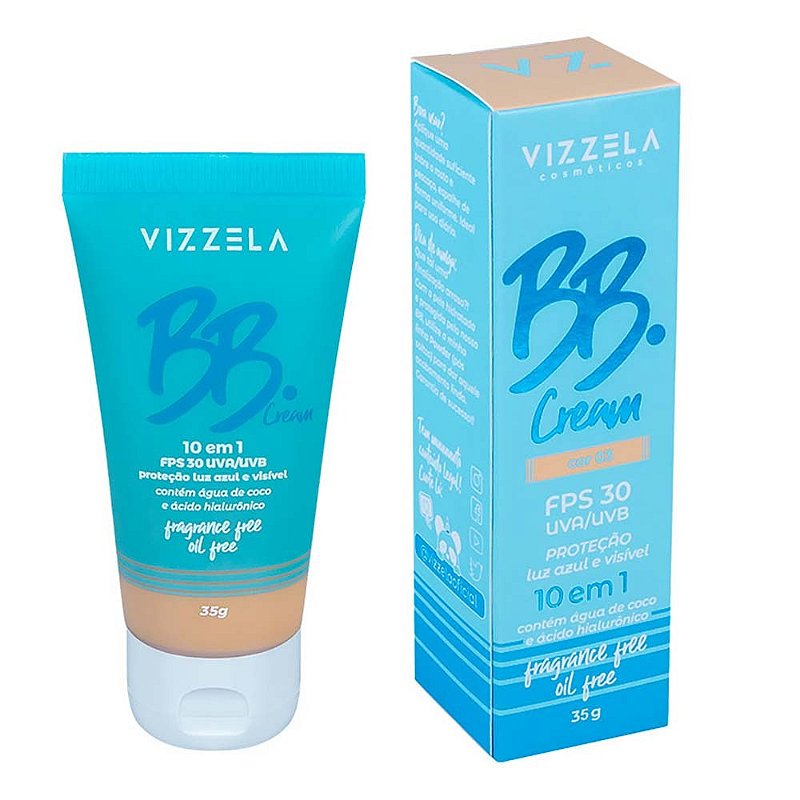Bb Cream Fps 30 - Vizzela - Cor 03