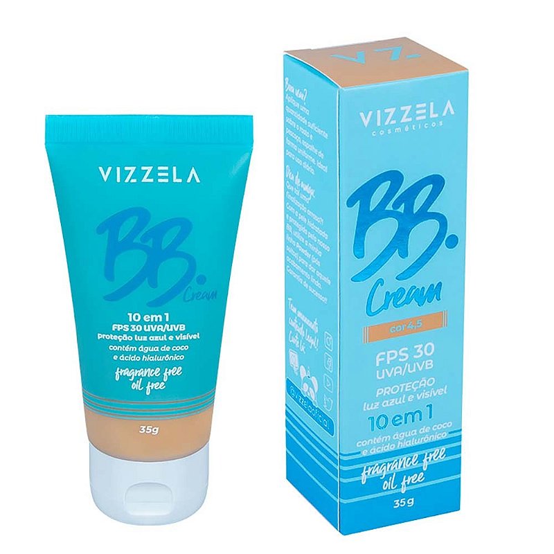 Bb Cream Fps 30 - Vizzela - Cor 4.5