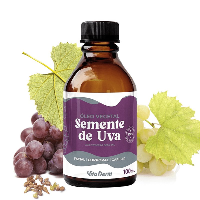 Oleo Carreador Semente De Uva 100ml