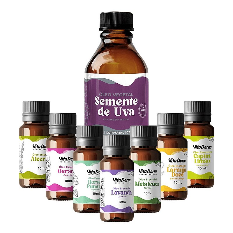 Oleo Carreador Semente De Uva 100ml