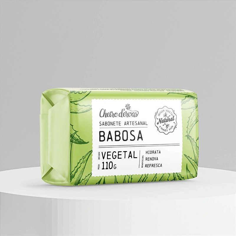 Sabonete Cremoso De Babosa