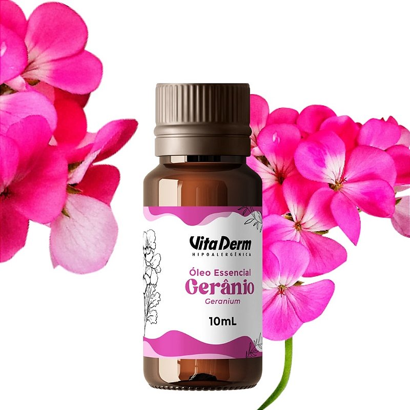 Oleo Essencial De Geranio 10ml
