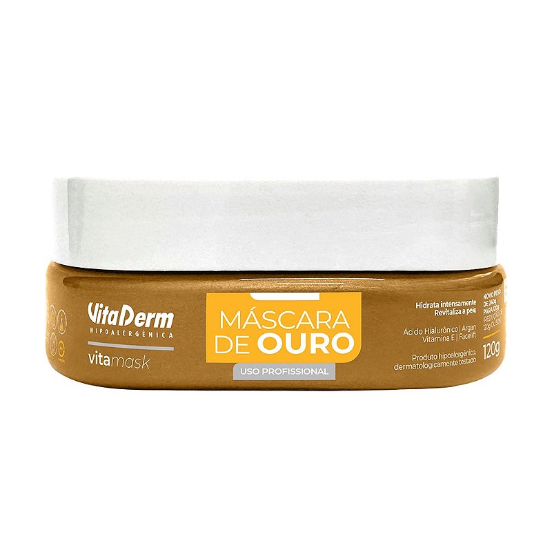 Mascara De Ouro Vita Mask 120g