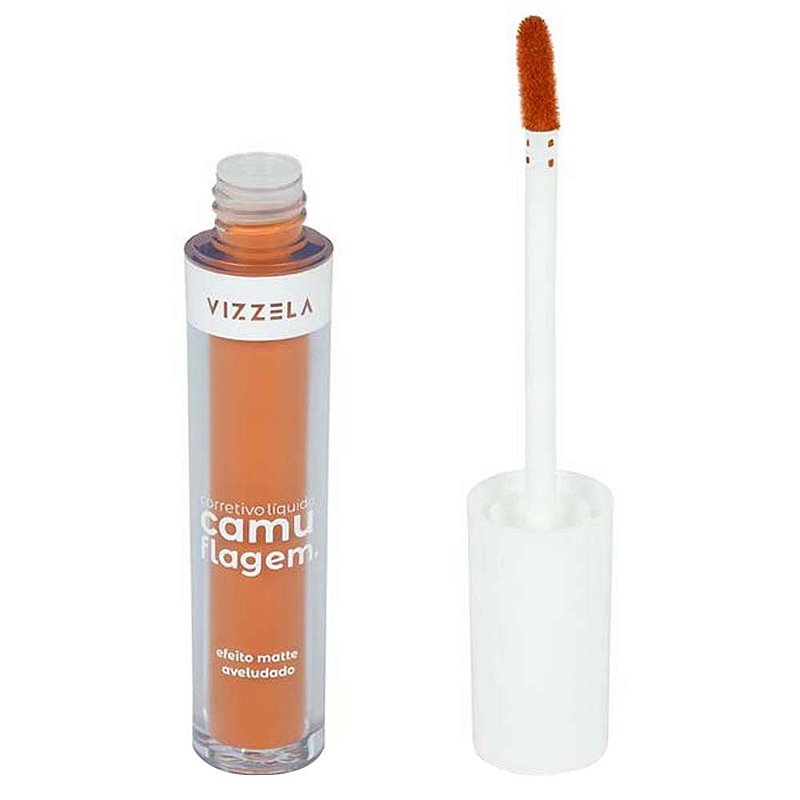 Corretivo Camuflagem Laranja - Vizzela