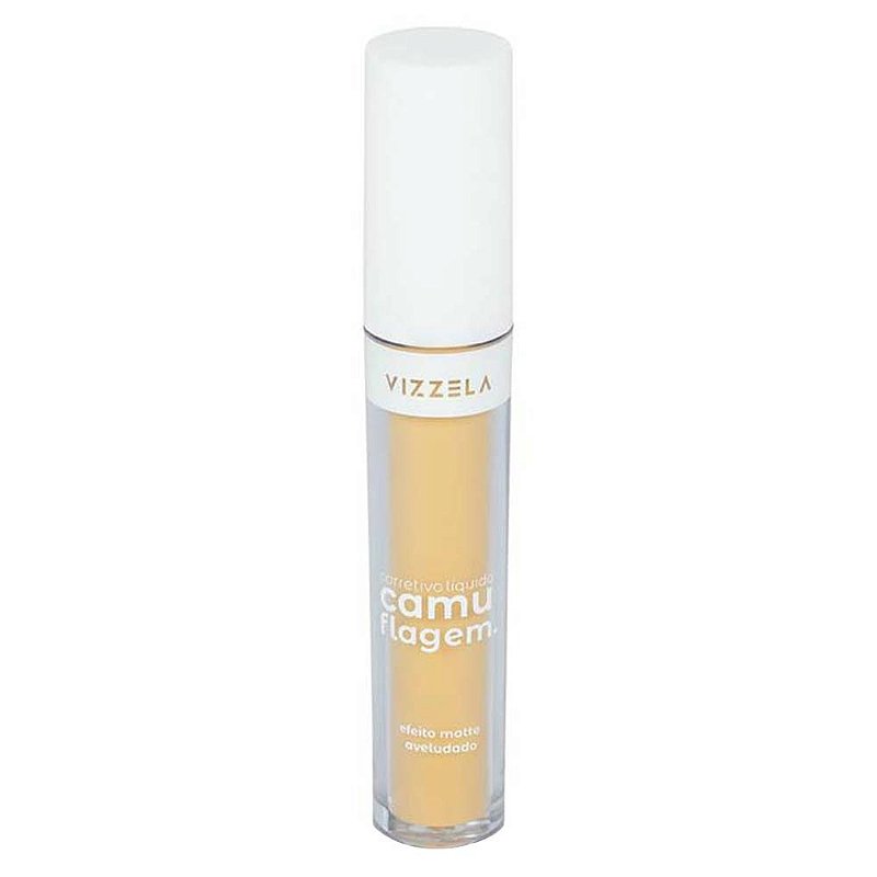 Corretivo Camuflagem Amarelo - Vizzela