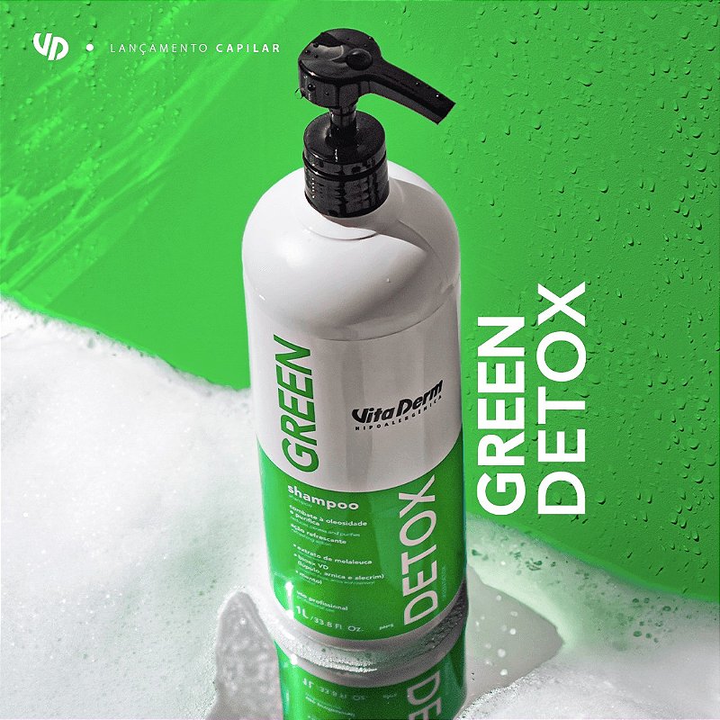 Shampoo Green Detox 1l