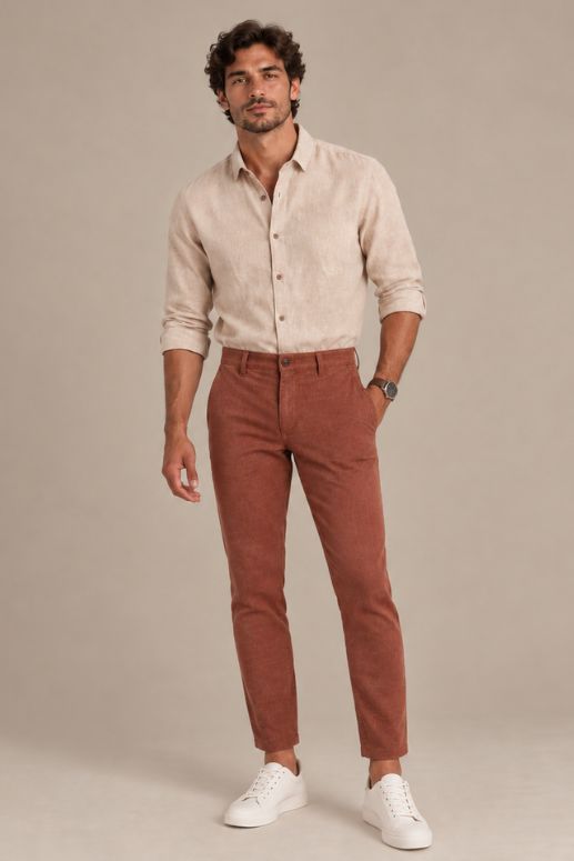 Calça em Linho - Ref.: 37394