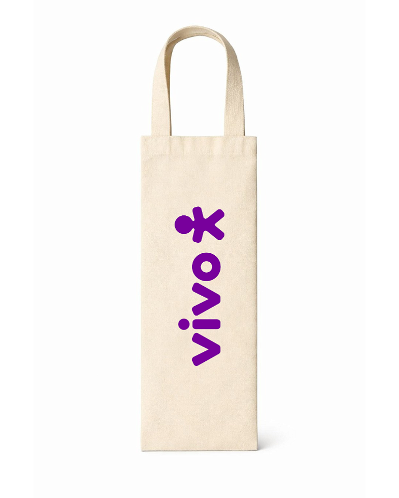 Ecobag Vinho Lisa 15x50cm
