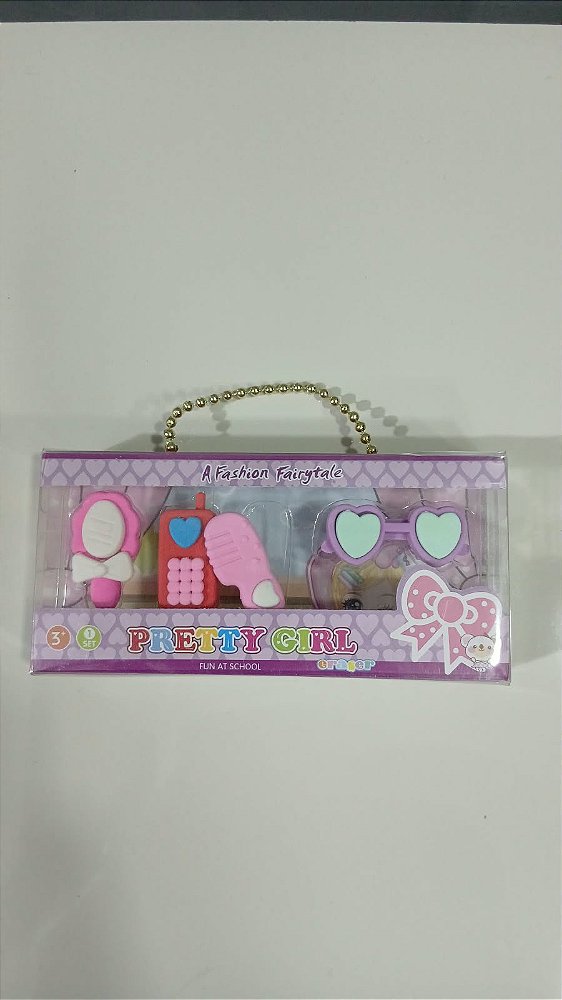 Kit Borracha Colorida Girl