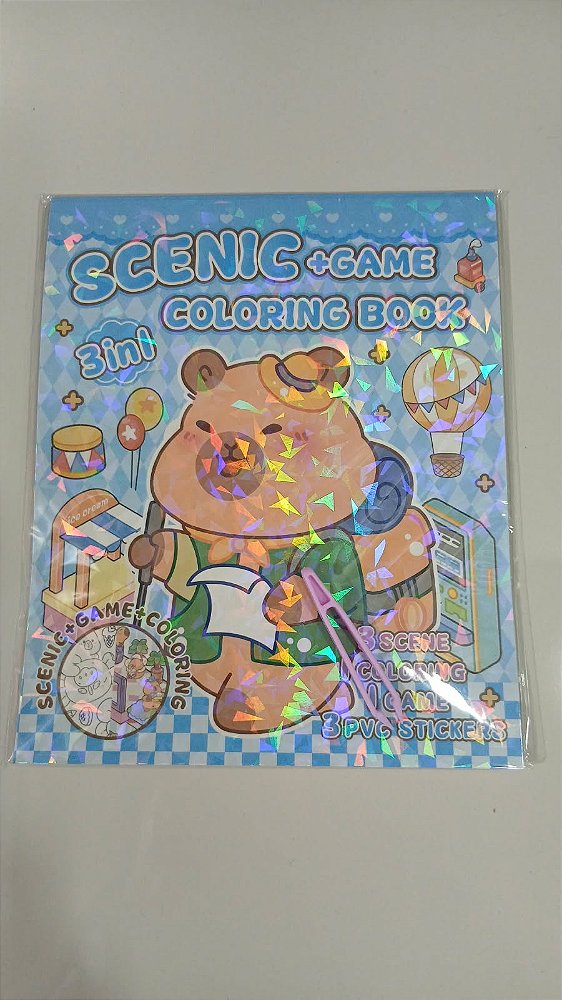 Livro Book Scene Capivara