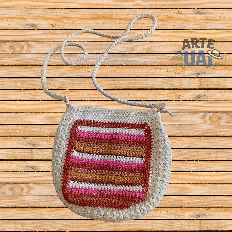 Bolsa em croché