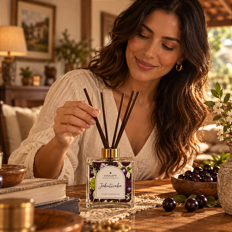 Difusor de Aromas de Jabuticaba (c/ Varetas de Bambu) 250ml