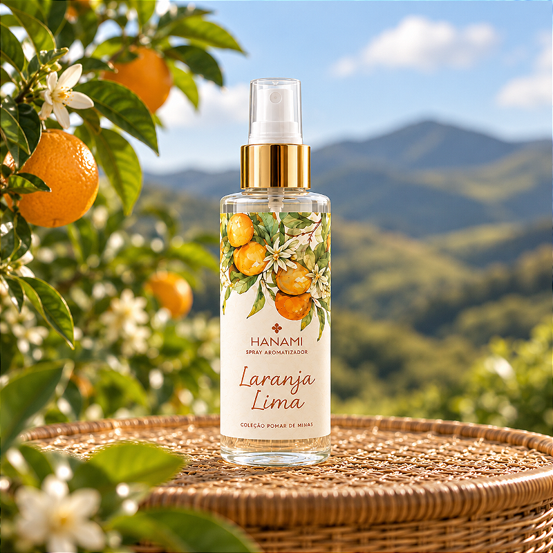 Spray de Ambientes Aroma Laranja Lima 200ml