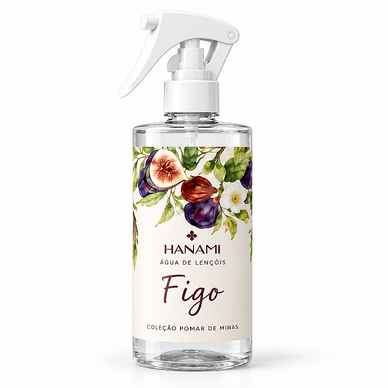 Água de Lençóis c/ Aroma de Figo (Perfume p/ Tecidos Gerais) 500ml