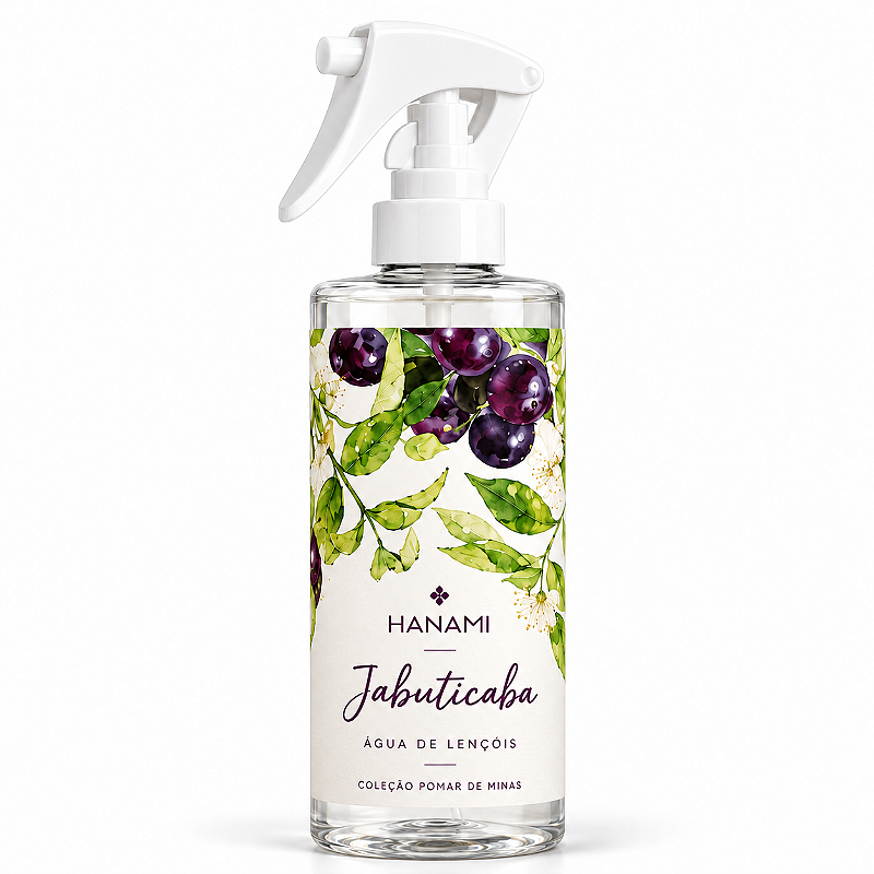 Água de Lençóis c/ Aroma de Jabuticaba (Perfume p/ Tecidos Gerais) 500ml