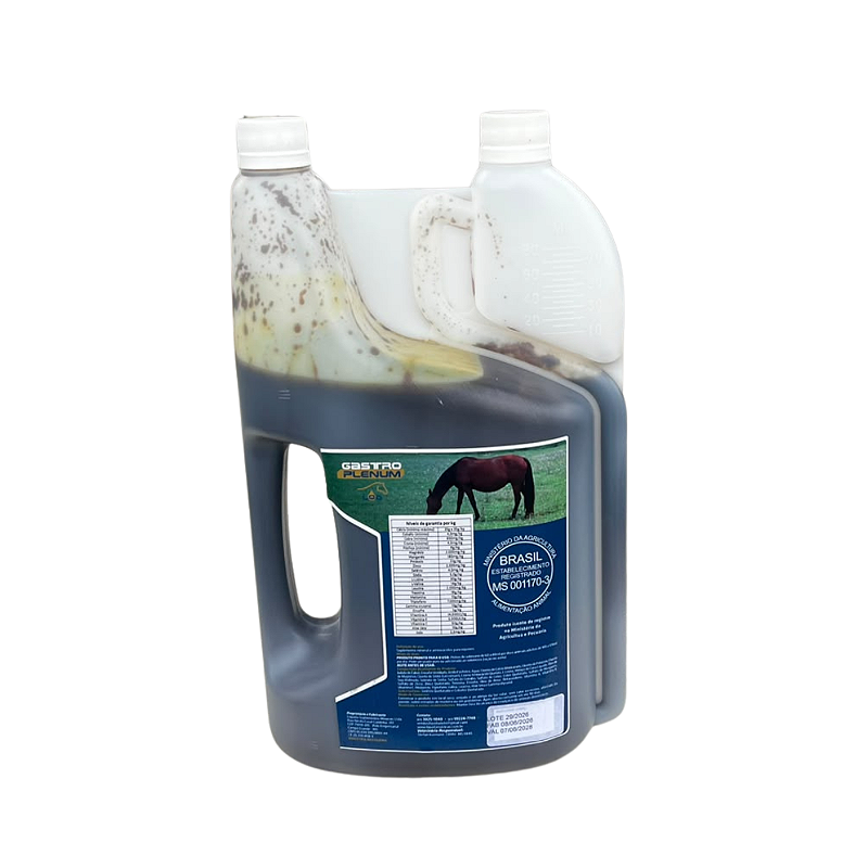 Gastro Plenum Liquida Equinos 2lt — Suplemento para Proteção, Equilíbrio e Saúde do Trato Gastrointestinal