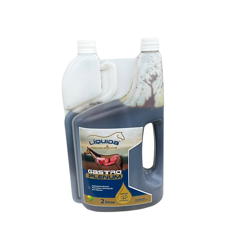 Gastro Plenum Liquida Equinos 2lt — Suplemento para Proteção, Equilíbrio e Saúde do Trato Gastrointestinal