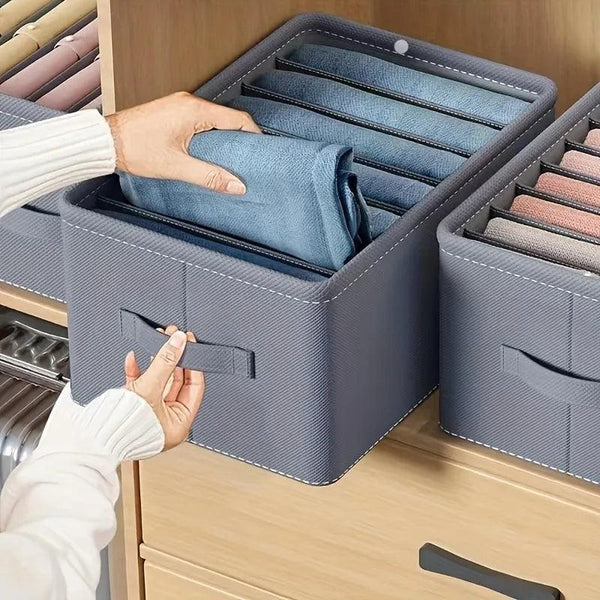 Organizador dobrável de roupas