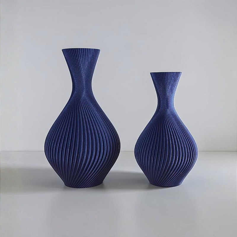Vaso Decorativo Duna - Kit com 2 Vasos | Decoração Moderna Sala Quarto Aparador