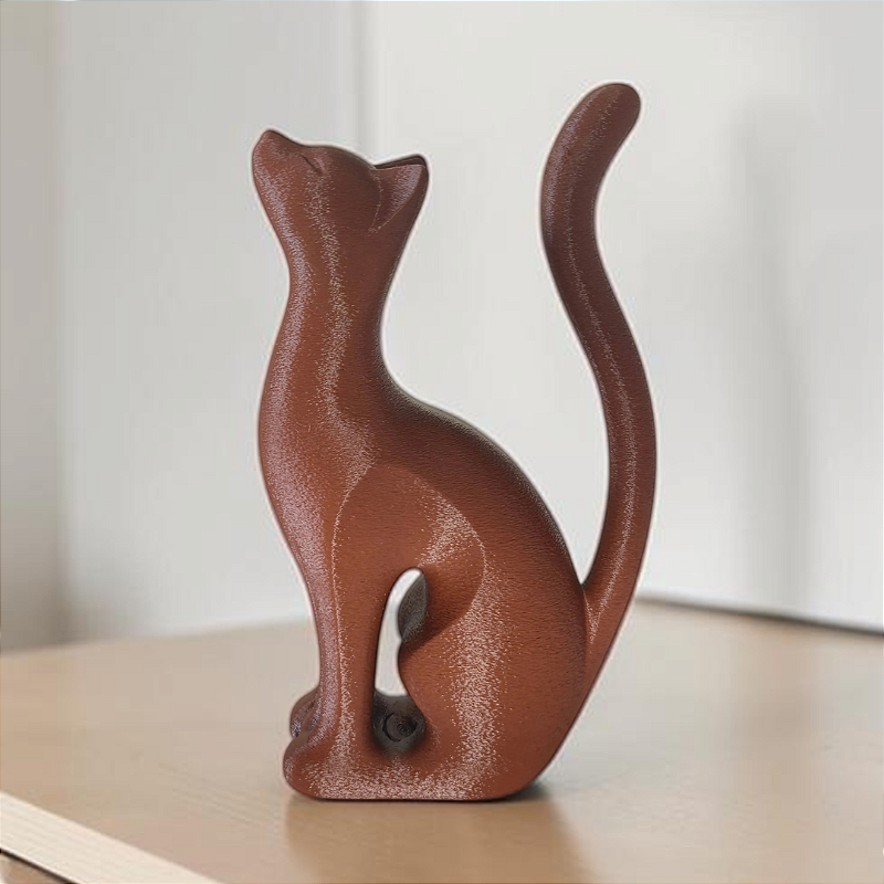 Escultura Decorativa Gato