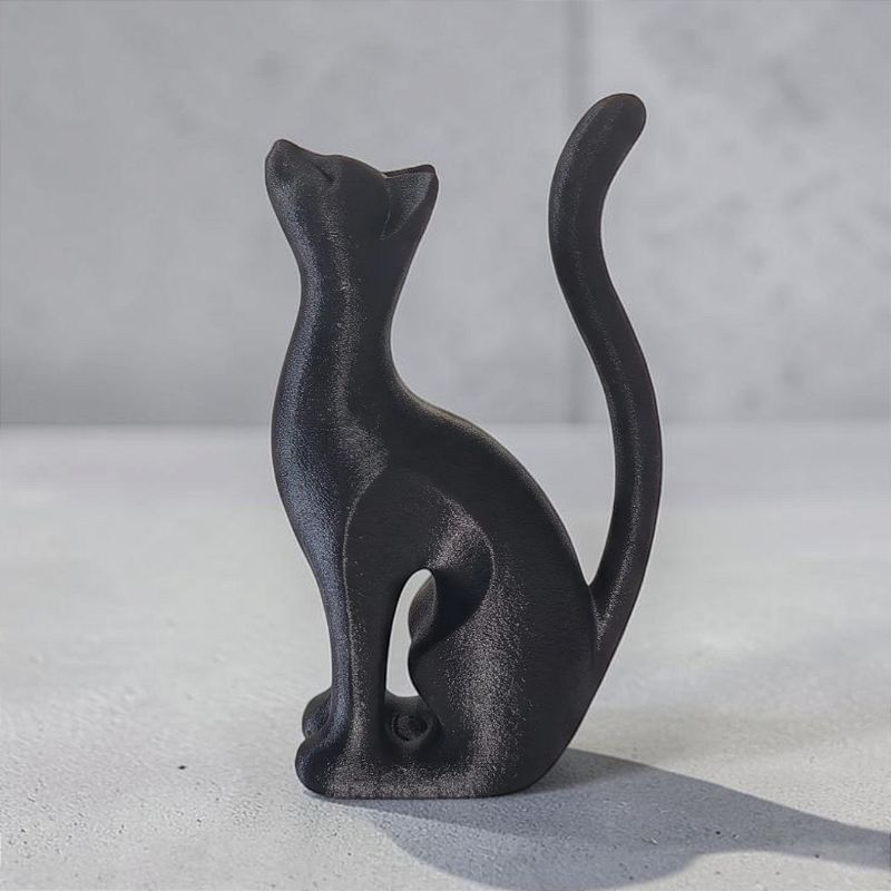 Escultura Decorativa Gato