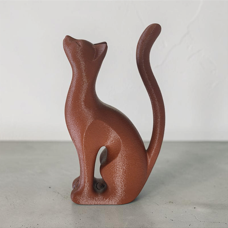Escultura Decorativa Gato