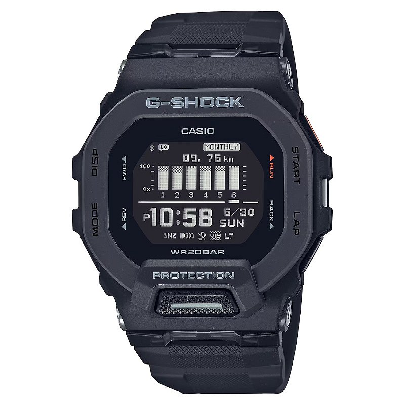 Casio / G-SHOCK G-SQUAD GBD-200 BLACK (GBD-200-1)