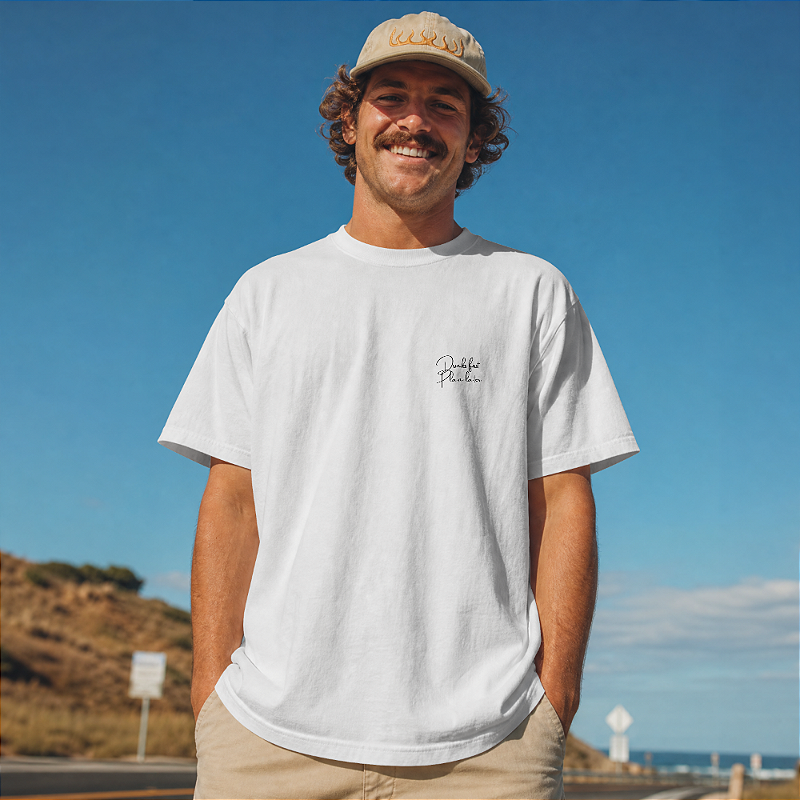 Camiseta - Drinks First Plan Later