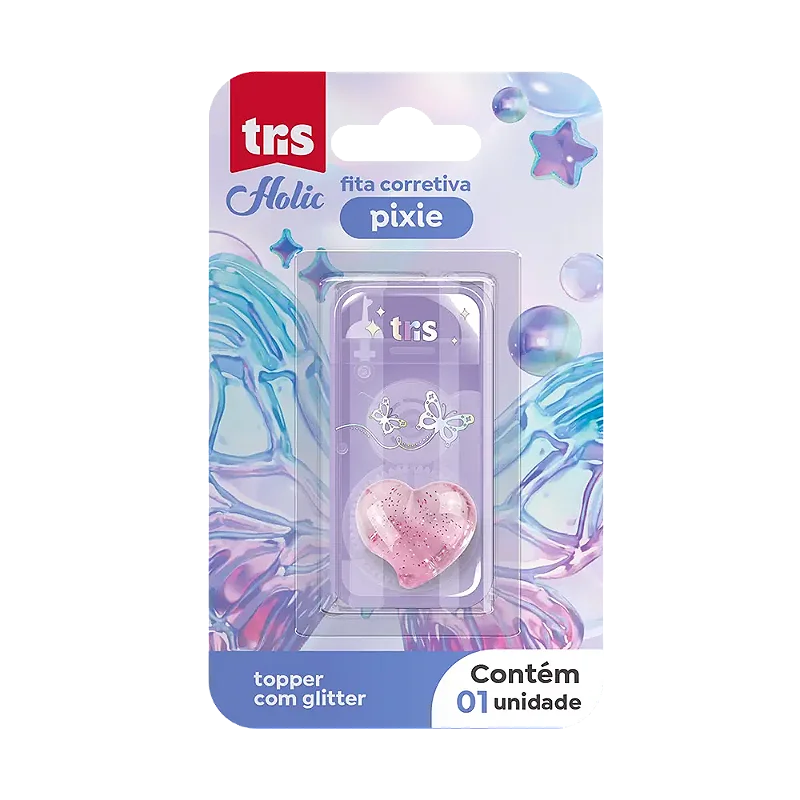Fita Corretiva Tris Pixie 5 m x 5 mm – 1 Unidade