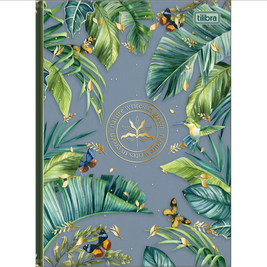 Caderno Brochura Capa Dura Tilibra Naturalis Colegial - 160 Folhas