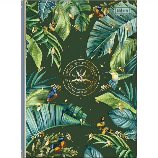 Caderno Brochura Capa Dura Tilibra Naturalis Colegial - 160 Folhas