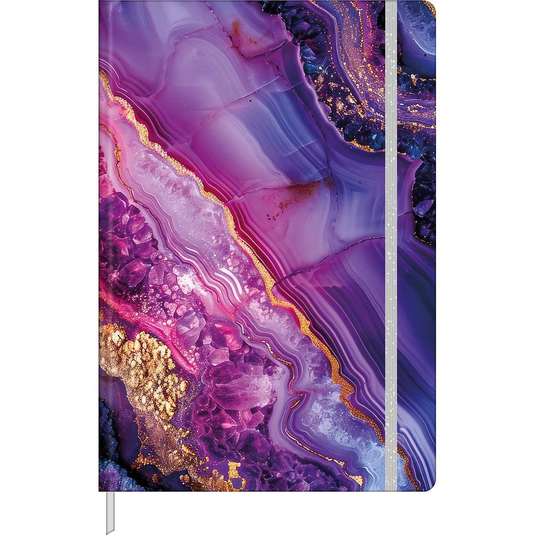 Caderno sem Pauta Capa Dura Tilibra Fitto Trend Mar - 80 Folhas