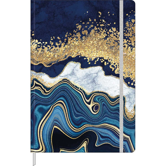 Caderno sem Pauta Capa Dura Tilibra Fitto Trend Mar - 80 Folhas