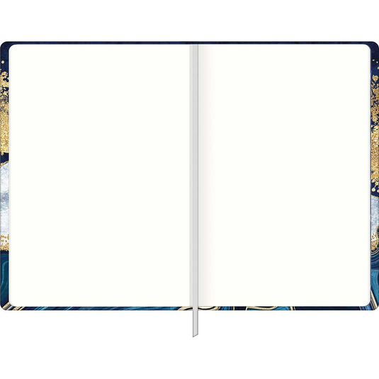 Caderno sem Pauta Capa Dura Tilibra Fitto Trend Mar - 80 Folhas
