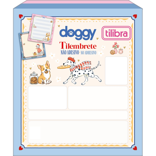 Bloco de Lembretes Tilibra Doggy - 100 Folhas