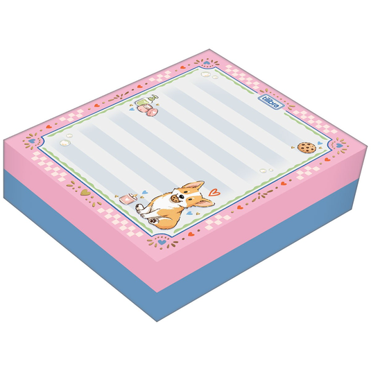 Bloco de Lembretes Tilibra Doggy - 100 Folhas