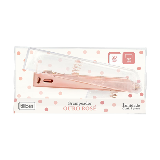 Grampeador de Mesa Tilibra G107 para 20 Folhas
