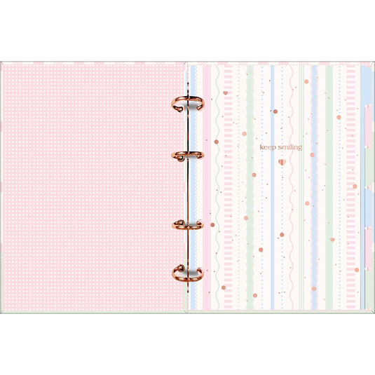 Caderno Argolado Cartonado Colegial Tilibra Soho - 80 Folhas