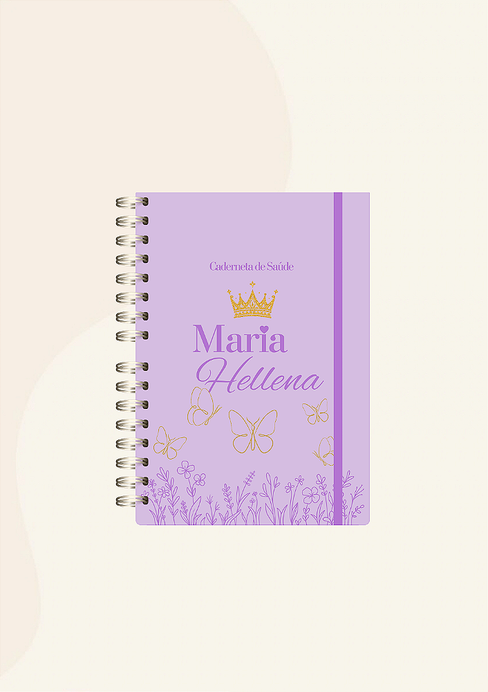 Caderneta de saúde Personalizada (Arte sob medida) - Edição completa