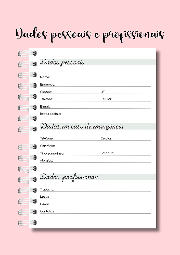 Agenda - Jardim